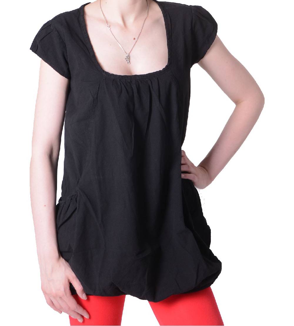 Kunst Und Magie Hippie Sommer-Top Damen Oberteil Mit Zwei Taschen - Überzieher, Bluse