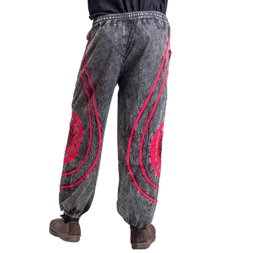 Kunst Und Magie Hose Blume Des Lebens Goa Cargo Hose Hippiehose Pluderhose Haremshose Flower Of Life Baggy Unisex