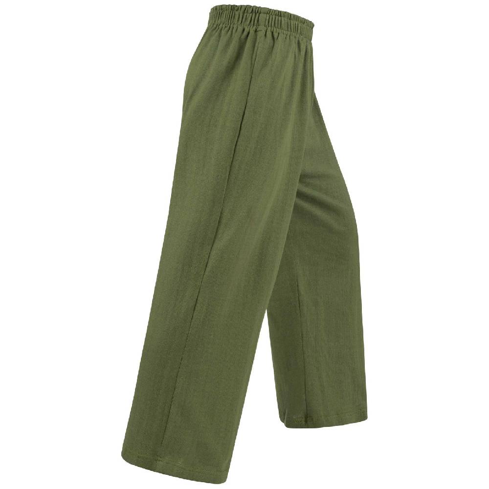 Kunst Und Magie Hose Psy Goa 70er Hippie Boho Ibiza Style Hippie Sommerhose Strick Gruen