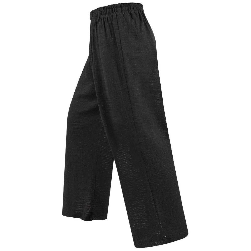 Kunst Und Magie Hose Psy Goa 70er Hippie Boho Ibiza Style Hippie Sommerhose Strick Schwarz