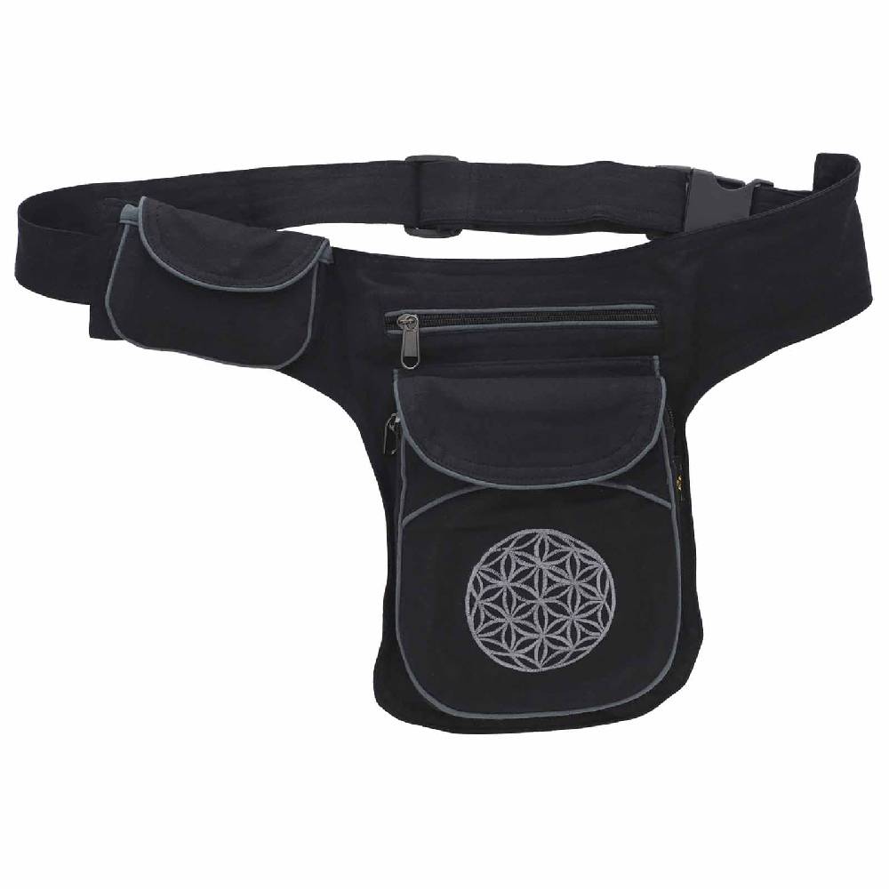 Kunst Und Magie Hüfttasche Bauchtasche Gürteltasche Bauchgurt Festivaltasche Blume des Lebens