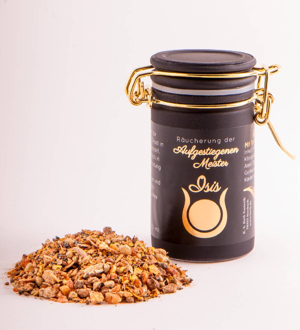 Kunst Und Magie Isis - Aufgestiegene Meister Räuchermischung Trost und Stärke Räucherwerk