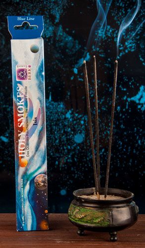 Kunst Und Magie Isis -Holy Smokes Blue Line Räucherstäbchen Duftstäbchen