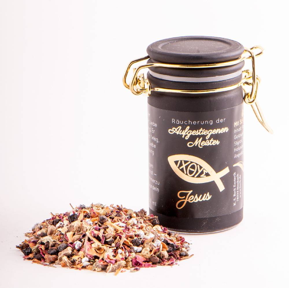 Kunst Und Magie Jesus - Aufgestiegene Meister Räuchermischung Liebe und Erlösung Räucherwerk