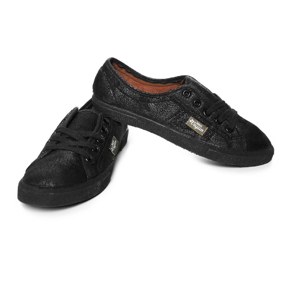 Kunst Und Magie Jonny's Vegan Sneaker - Veganer Schuh Black (Negro)