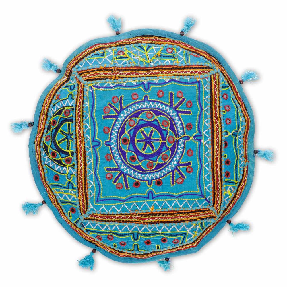 Kunst Und Magie Kissenbezug Für Meditationskissen Sitzkissen Deko Boho Meditation Deko NachhaltigZero Waist