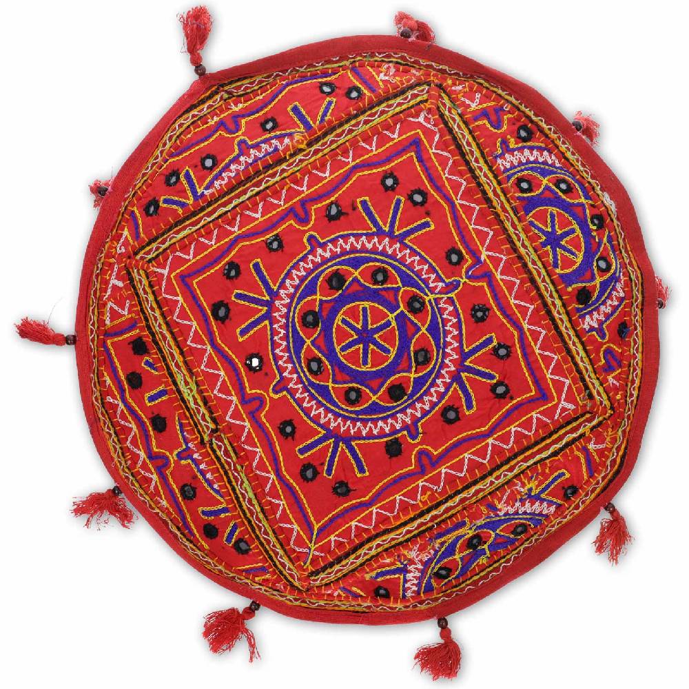 Kunst Und Magie Kissenbezug Für Meditationskissen Sitzkissen Deko Boho Meditation Deko NachhaltigZero Waist