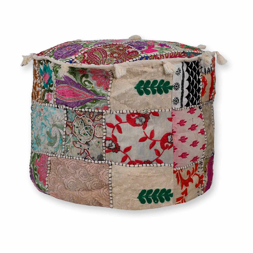 Kunst Und Magie Kissenbezug für Meditationskissen Sitzkissen Deko Boho Meditation Deko Nachhaltig Zero Waist