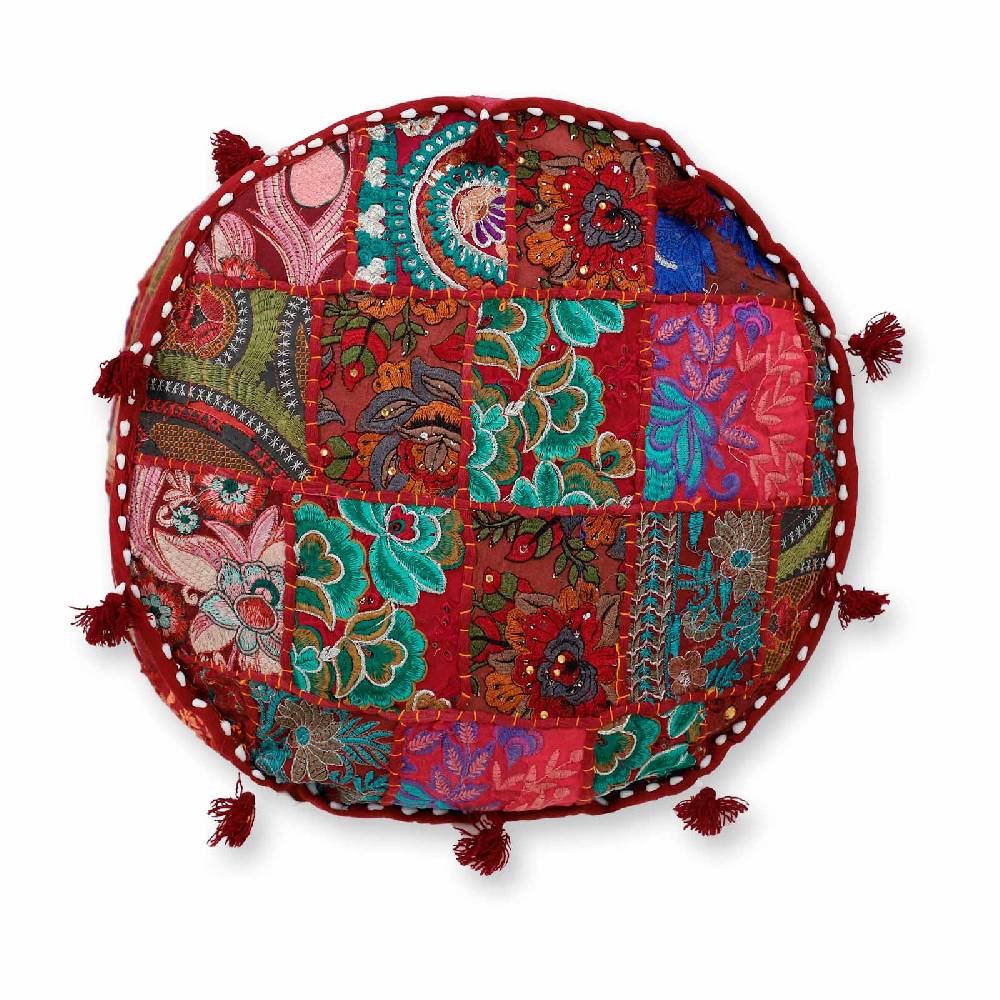 Kunst Und Magie Kissenbezug Für Meditationskissen Sitzkissen Deko Boho Meditation Deko Nachhaltig Zero Waist