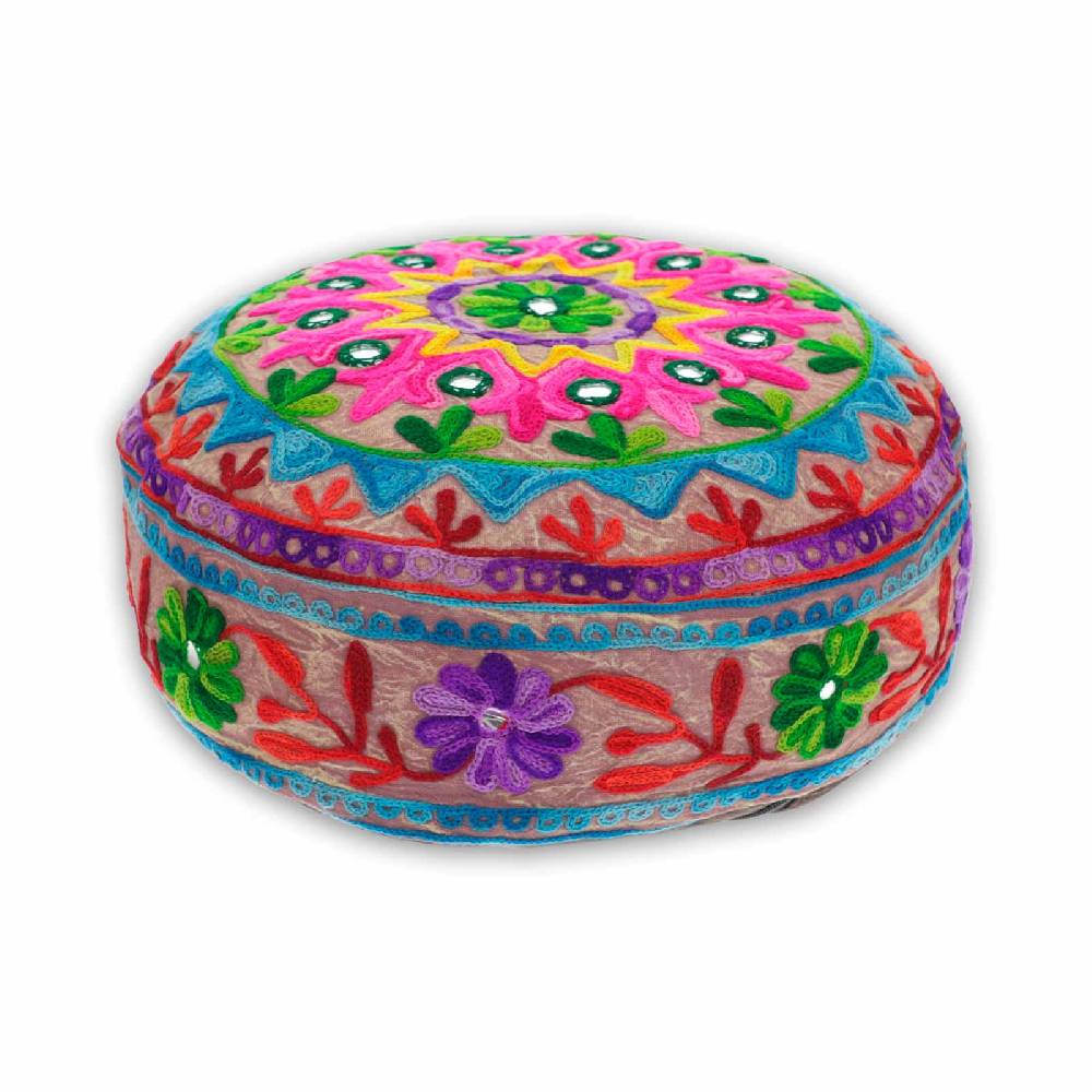 Kunst Und Magie Kissenbezug für Meditationskissen Sitzkissen Deko Boho Meditation Deko