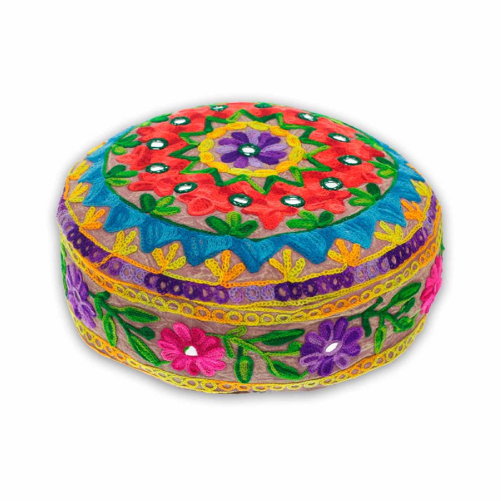 Kunst Und Magie Kissenbezug für Meditationskissen Sitzkissen Deko Boho Meditation Deko