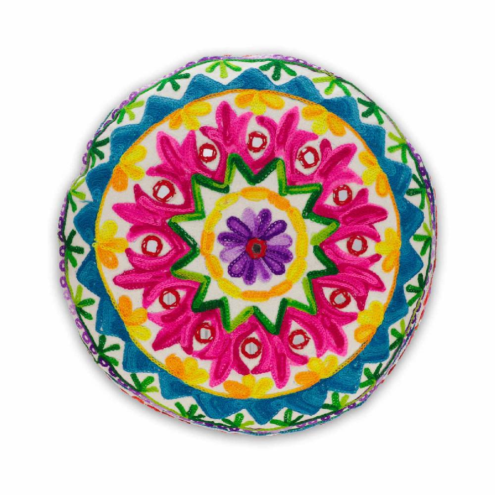 Kunst Und Magie Kissenbezug Für Meditationskissen Sitzkissen Deko Boho Meditation Deko