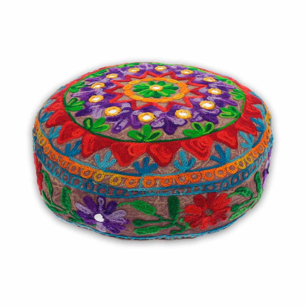 Kunst Und Magie Kissenbezug für Meditationskissen Sitzkissen Deko Boho Meditation Deko Nachhaltig