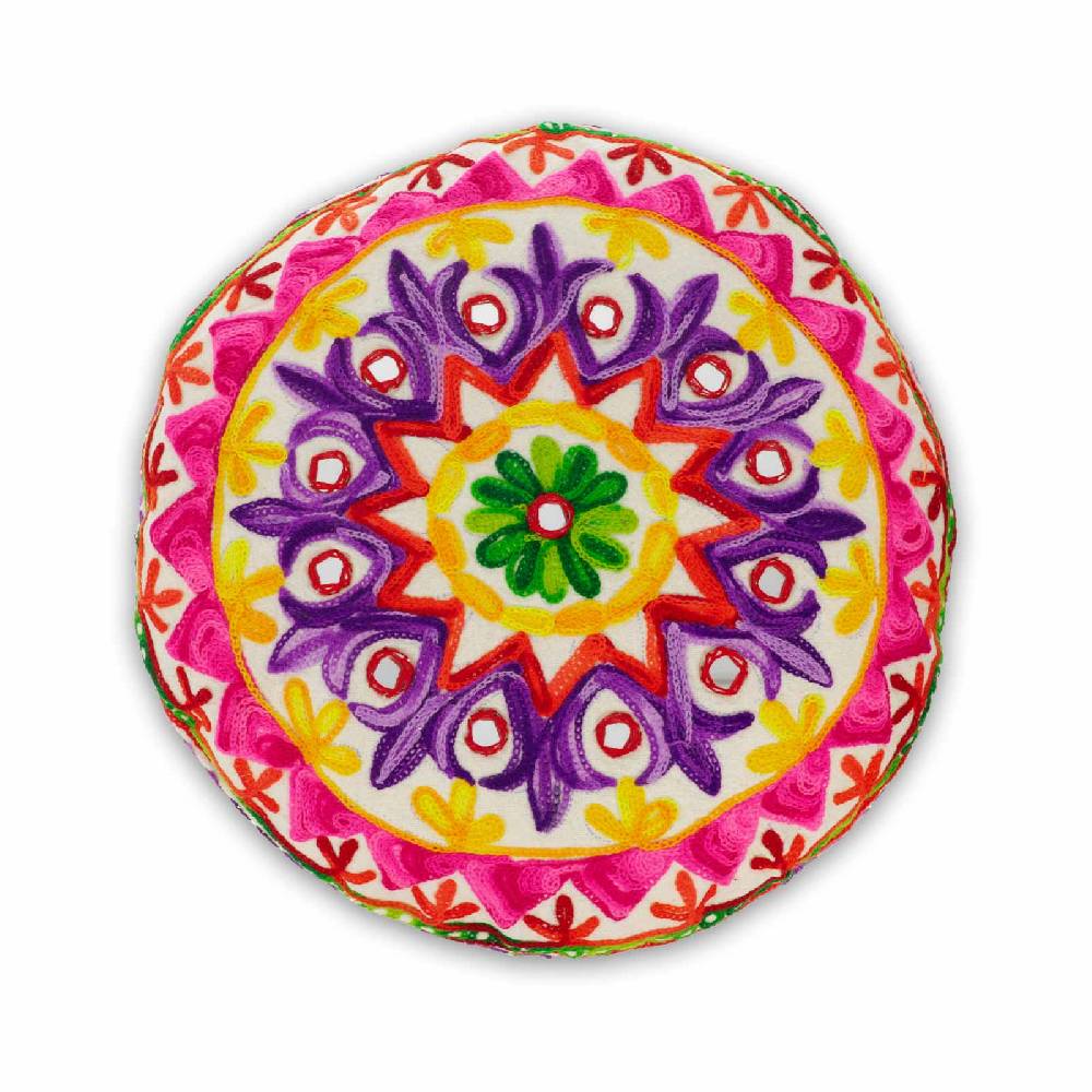 Kunst Und Magie Kissenbezug Für Meditationskissen Sitzkissen Deko Boho Meditation Deko