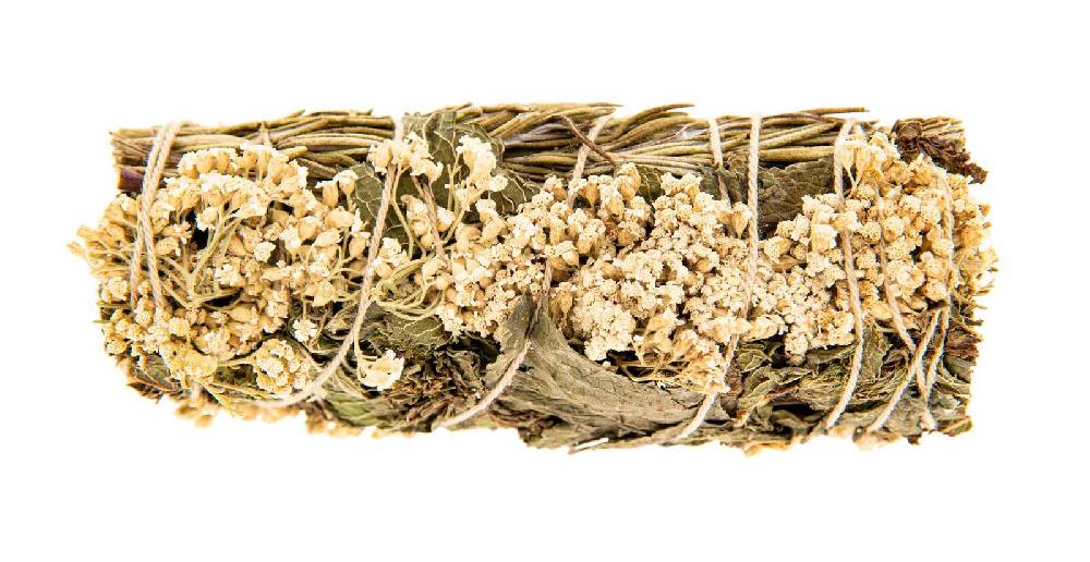 Kunst Und Magie Klarheit Räucherbündel - Kräuterbündel Smudge Stick Räucherbündel Indianisches Räucherwerk