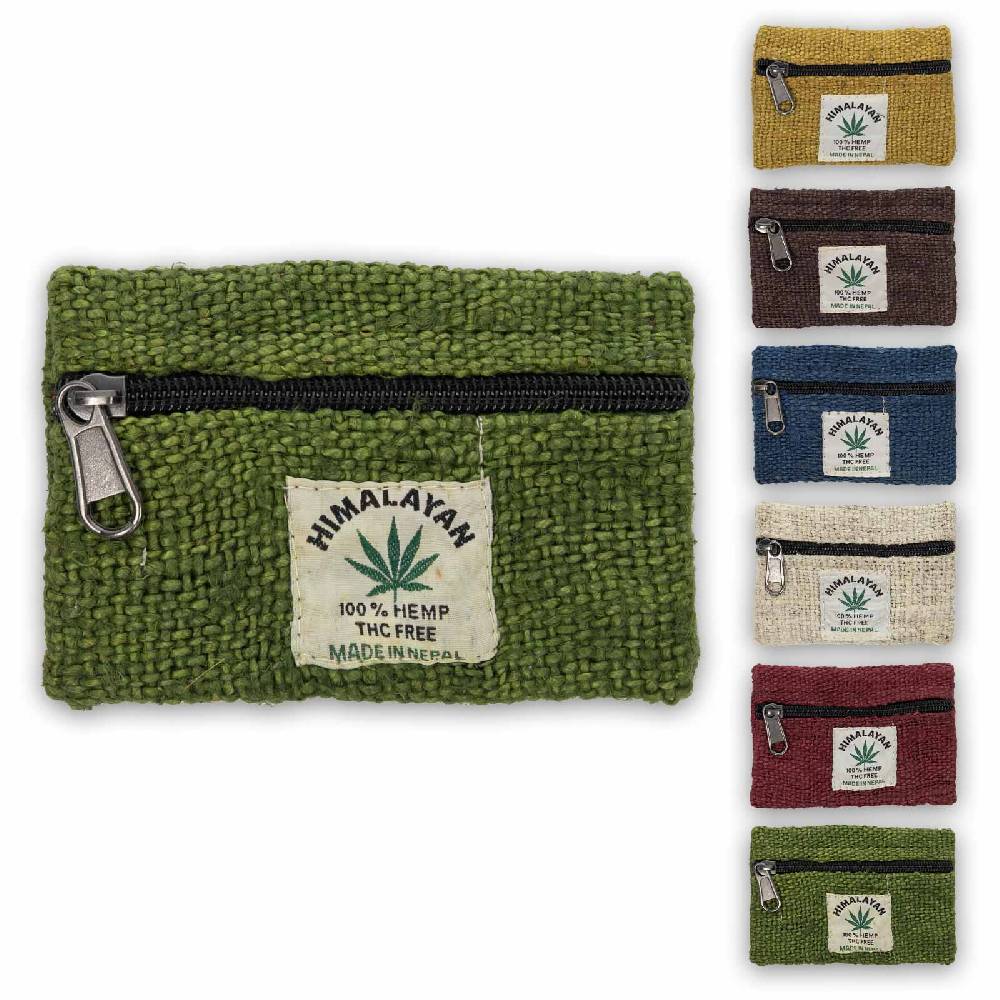 Kunst Und Magie Kleine Geldbörse Böse Geldbeutel Münzbeutel Aus Hanf Nachhaltig Und Fair Verschiedene Farben