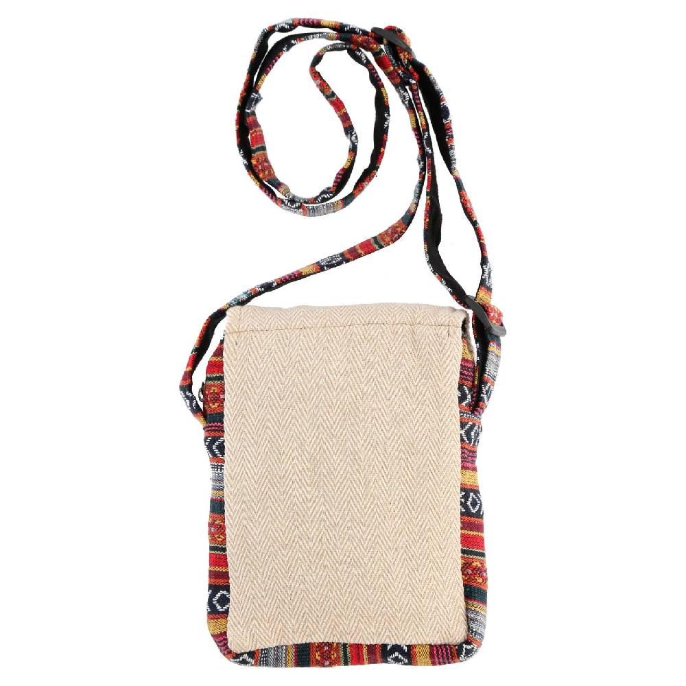 Kunst Und Magie Kleine Hanf Schultertasche Hippie Handtasche Goa Tasche Mit Schulterriemen Damen Herren