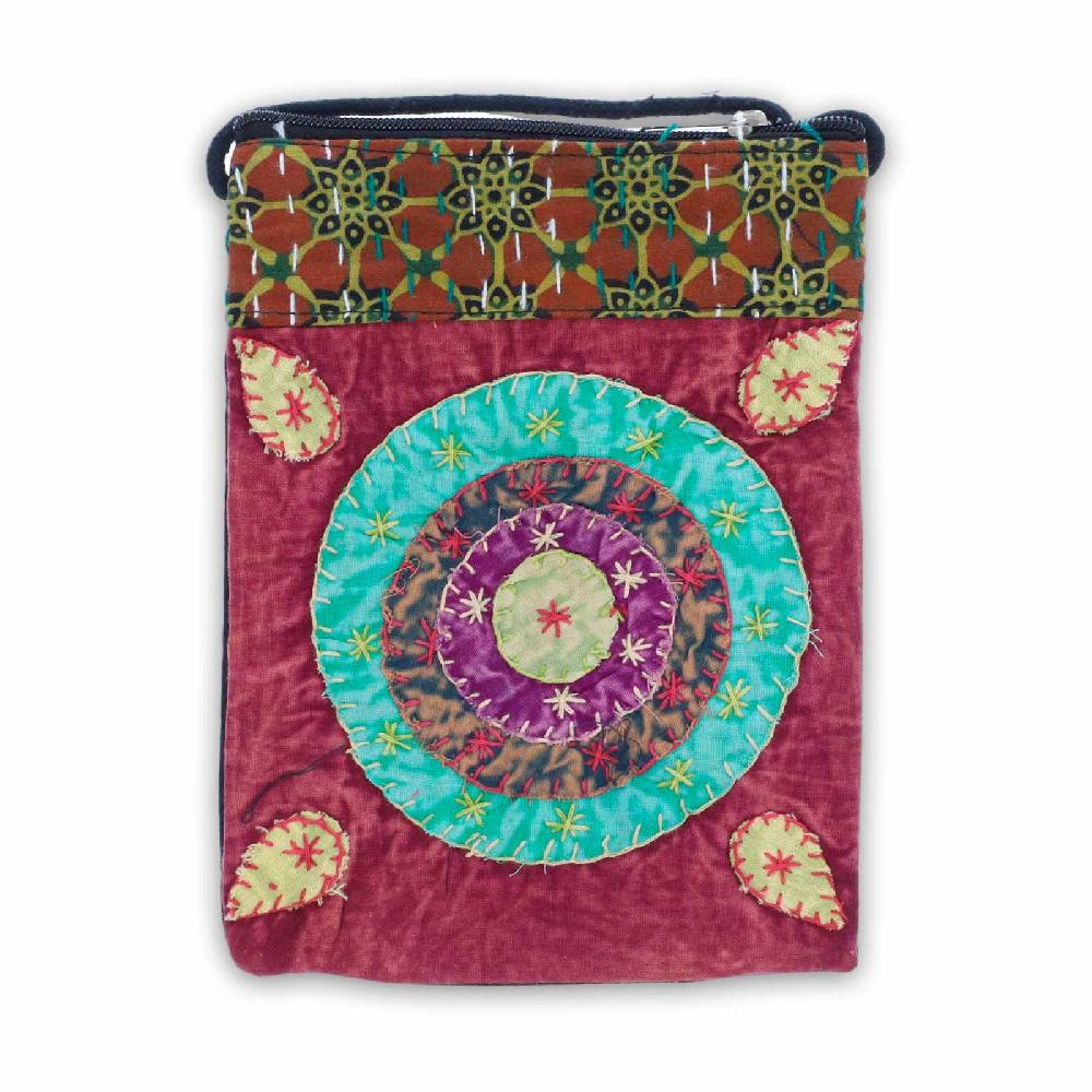 Kunst Und Magie Kleine Umhängetasche Brustbeutel Handytasche Hippie Goa Nachhaltig No Waist