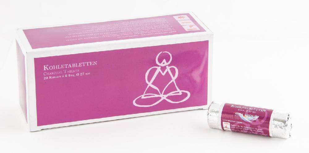 Kunst Und Magie Kohletabletten 2,7 cm Räucherkohle von Berk 120er