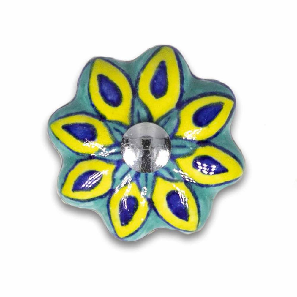 Kunst Und Magie Korkenzieher Mit Keramikgriff Handbemalt Landhaus Indienlandhaus Blume