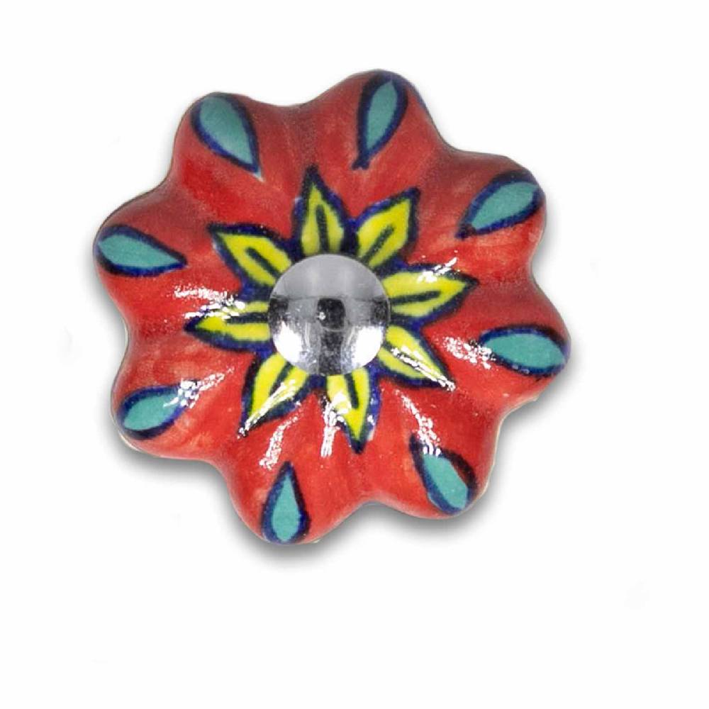 Kunst Und Magie Korkenzieher Mit Keramikgriff Handbemalt Landhaus Indienlandhaus Blume