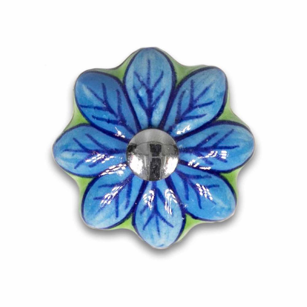 Kunst Und Magie Korkenzieher Mit Keramikgriff Handbemalt Landhaus Indienlandhaus Blume