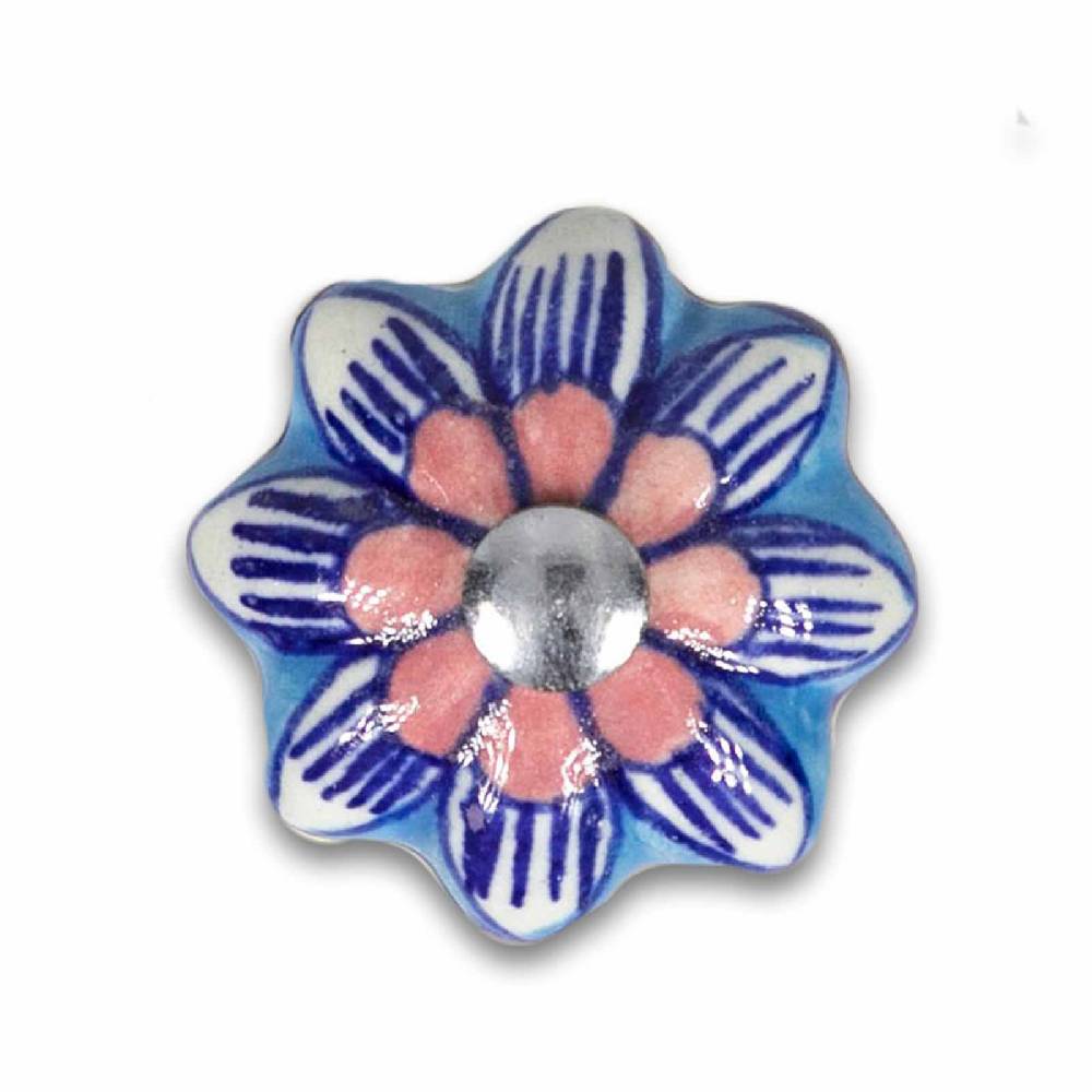 Kunst Und Magie Korkenzieher Mit Keramikgriff Handbemalt Landhaus Indienlandhaus Blume