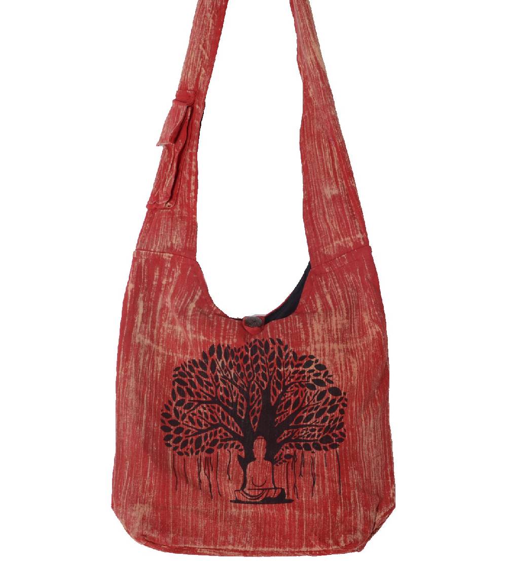 Kunst Und Magie Kultige Schultertasche BABA BAG Goa Umhängetasche Baum