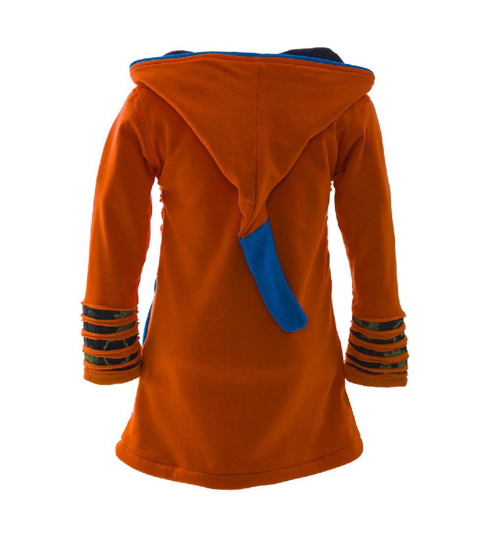 Kunst Und Magie Kunst & Magie Kinder Cutwork Hippiejacke Mit Zipfelkapuze