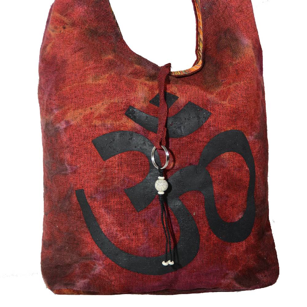 Kunst Und Magie Kunst Und Magie Batik Schultertasche Umhängetasche Mit Om Motiv
