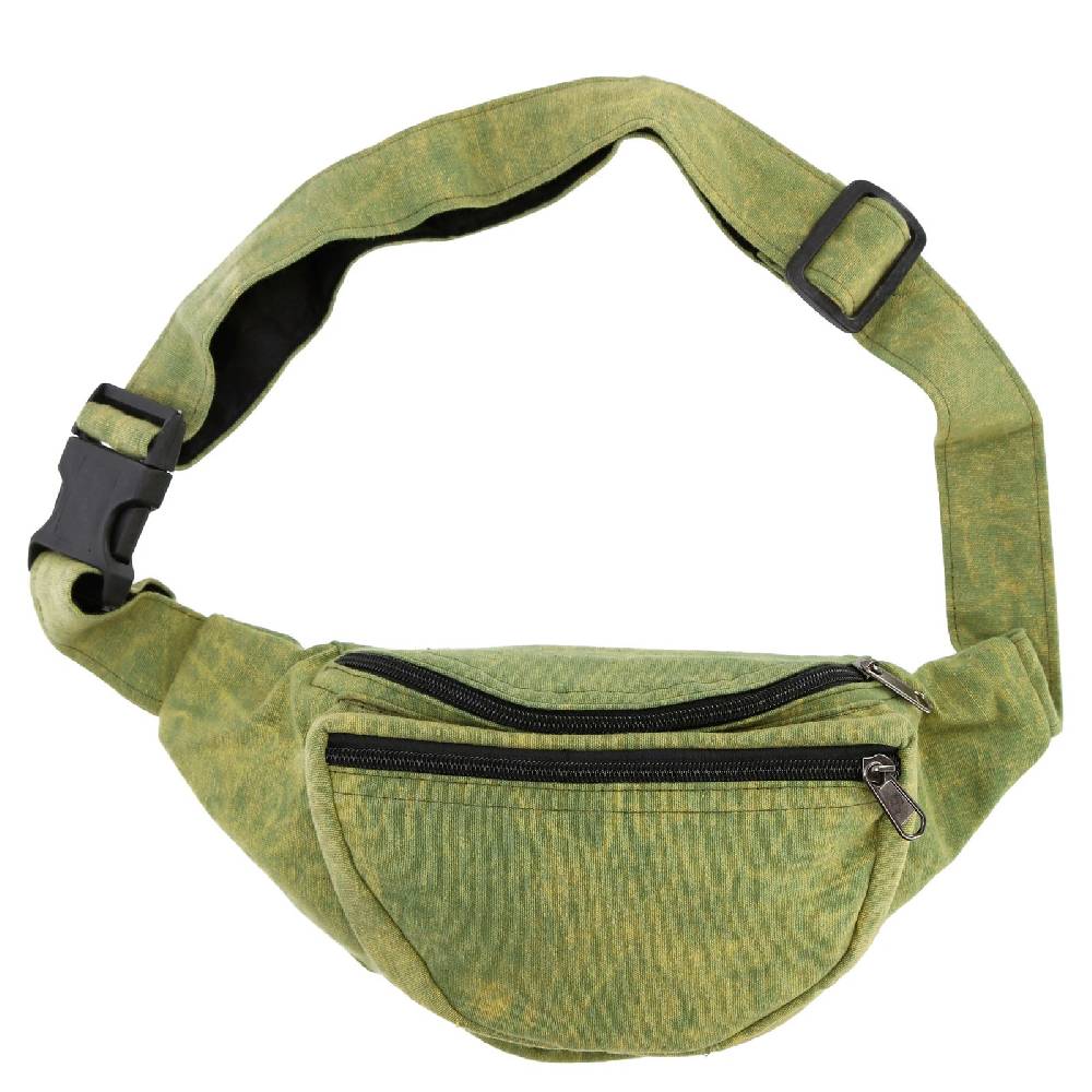 Kunst Und Magie Kunst Und Magie Bauchtasche Bunte Boho Goa Crossbody Schulter Gürteltasche Hüfttasche Stonewashed Unisex