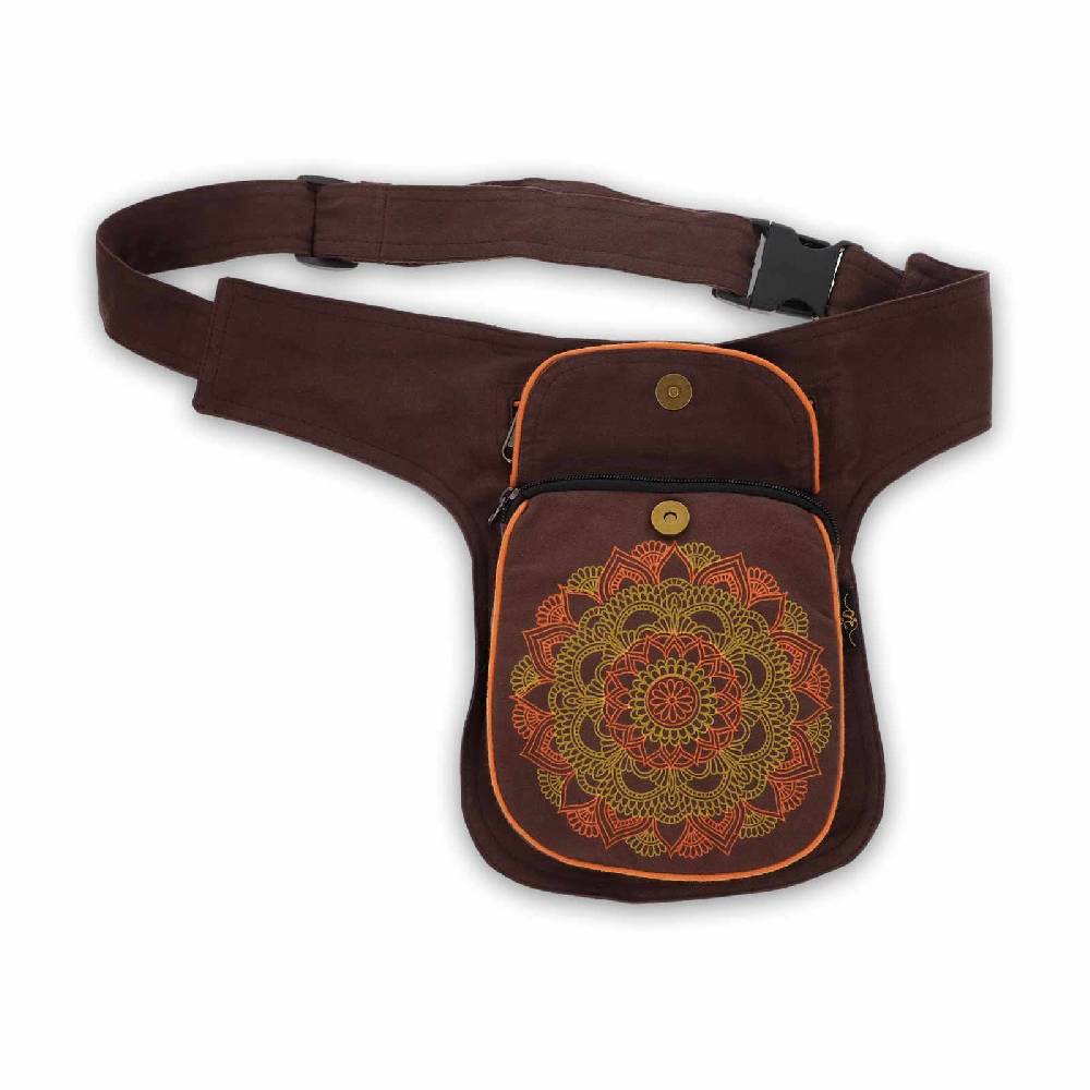 Kunst Und Magie KUNST UND MAGIE Bauchtasche Hüfttasche Mandala Gürteltasche Festivaltasche Sidebag