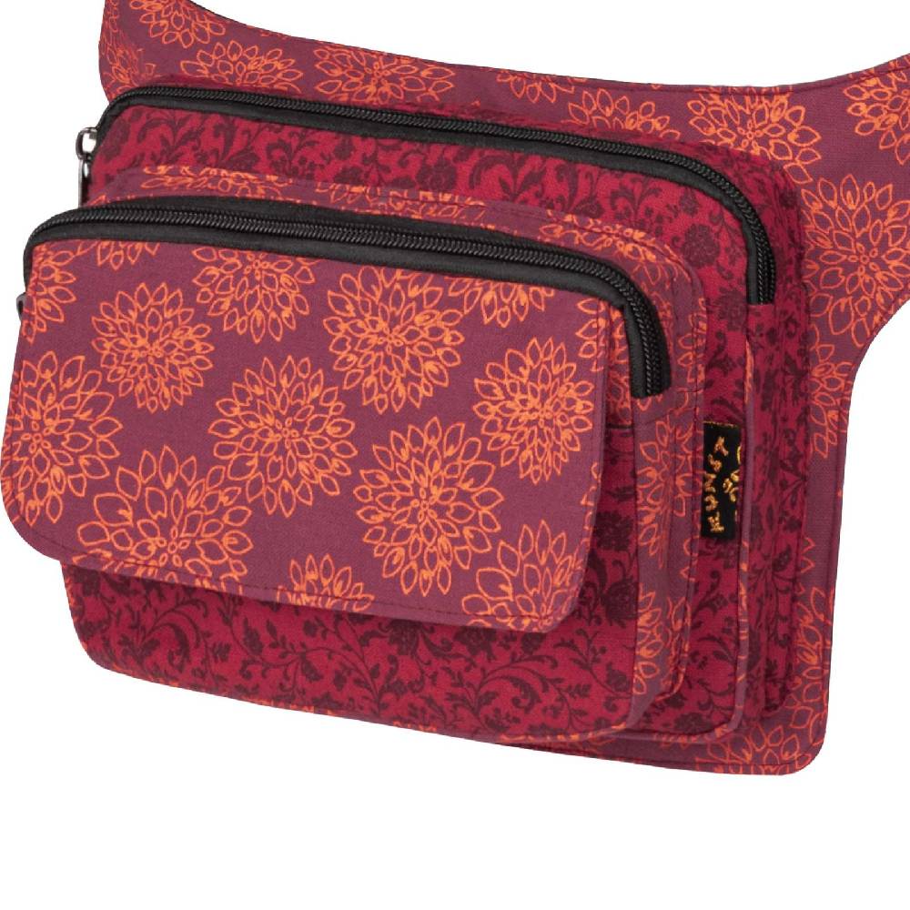 Kunst Und Magie KUNST UND MAGIE Bunte Boho Goa Bauchtasche Gürteltasche Hüfttasche Sidebag