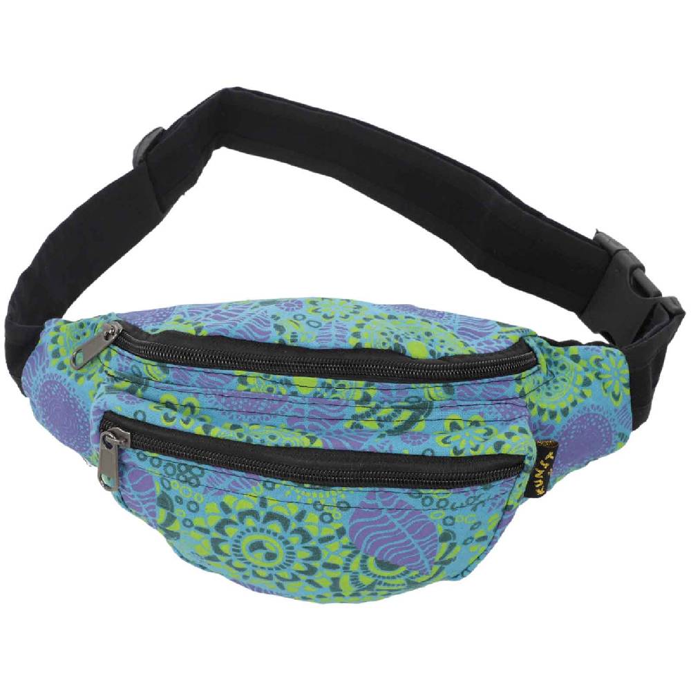 Kunst Und Magie KUNST UND MAGIE Bunte Boho Goa Bauchtasche Gürteltasche Hüfttasche Sidebag