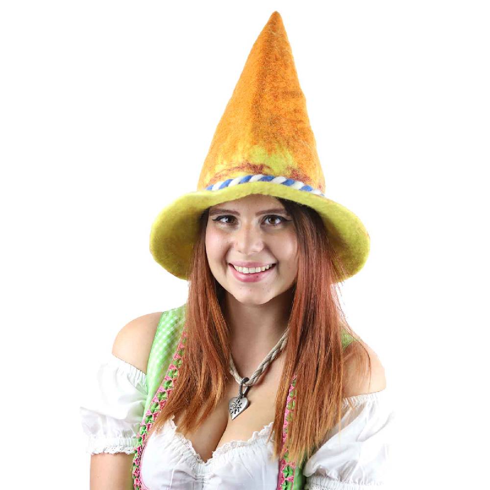 Kunst Und Magie Kunst Und Magie Bunter Sepplhut Aus Filz Filzhut