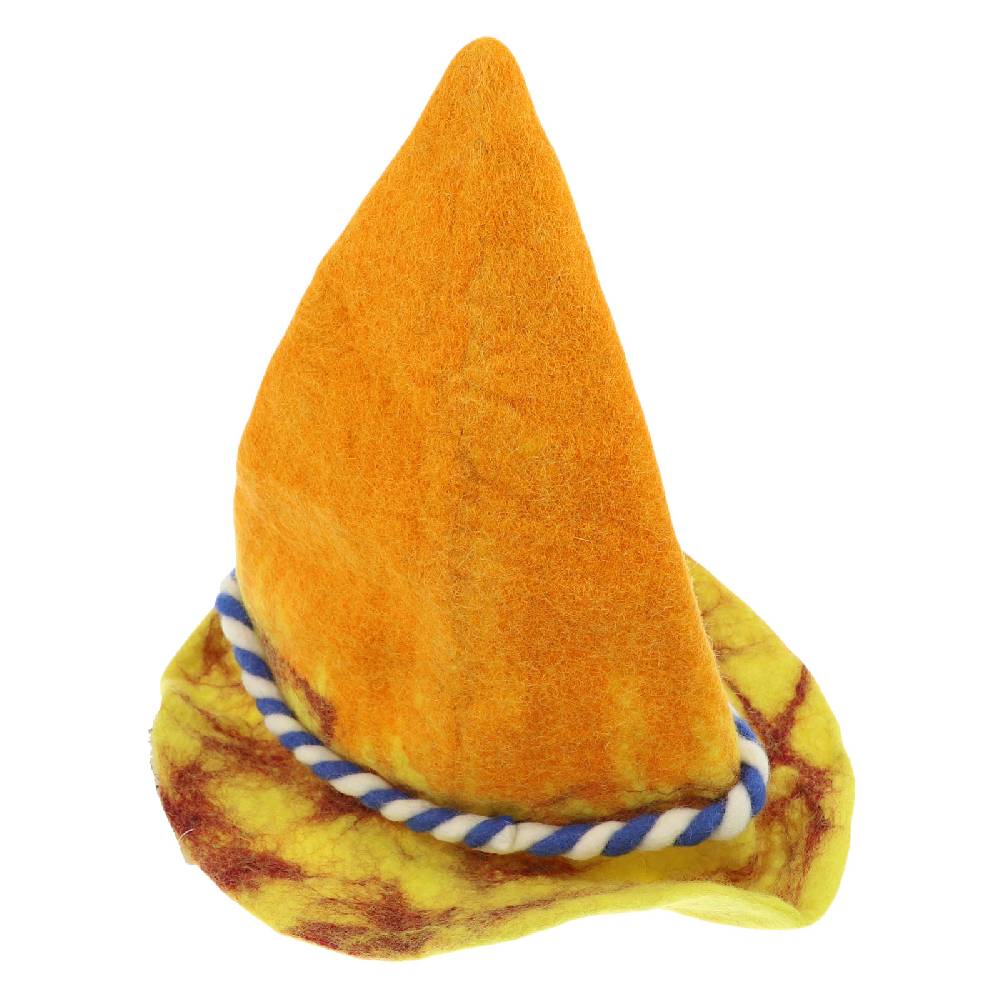 Kunst Und Magie Kunst Und Magie Bunter Sepplhut Aus Filz Filzhut