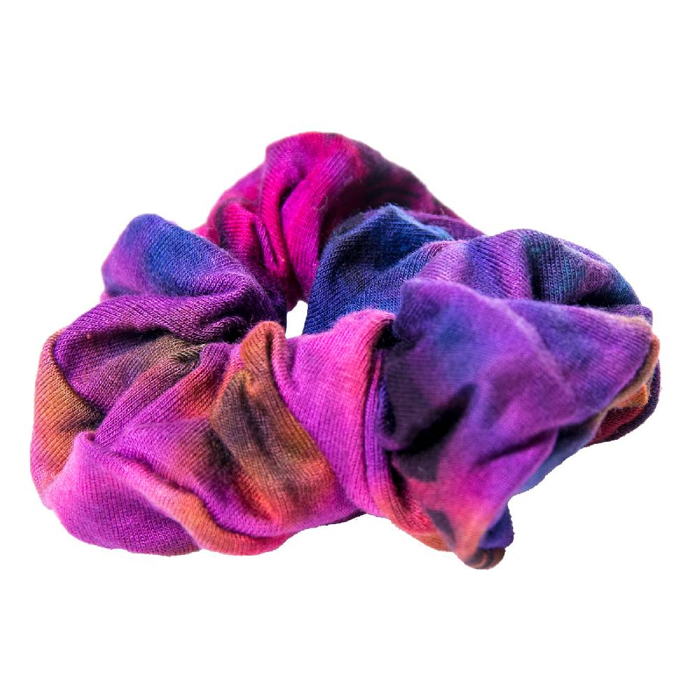 Kunst Und Magie Kunst Und Magie Buntes Haarband Goa Tie Dye Batik Hippie Haargummiband Scrunchies