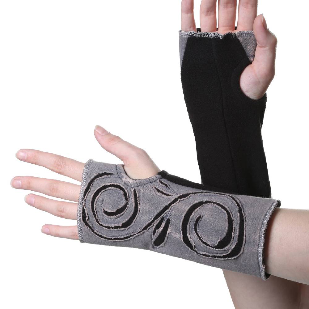 Kunst Und Magie Kunst Und Magie Cutwork Fleece Pulswärmer Armstulpen Stulpen Goa Hippie Psy Handwärmer