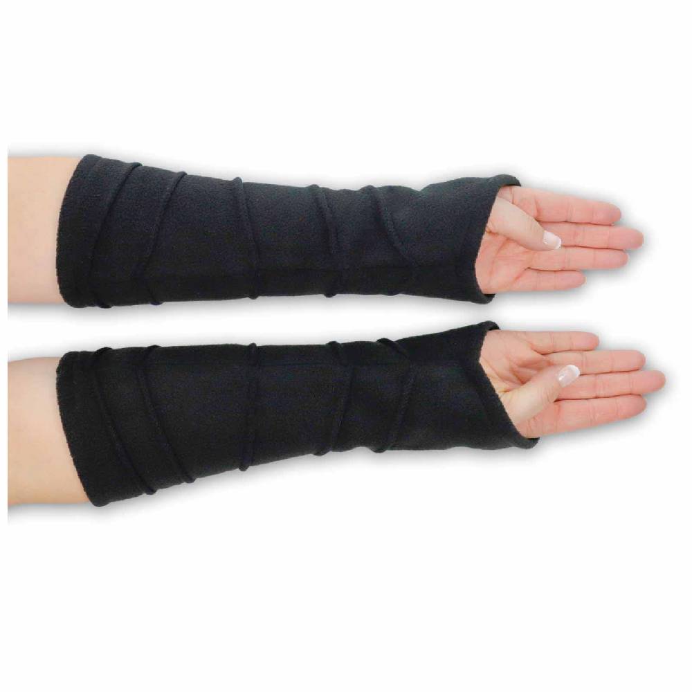 Kunst Und Magie Kunst Und Magie Damen Armstulpen Aus Fleece Stulpen Handwärmer Handschuhe Boho