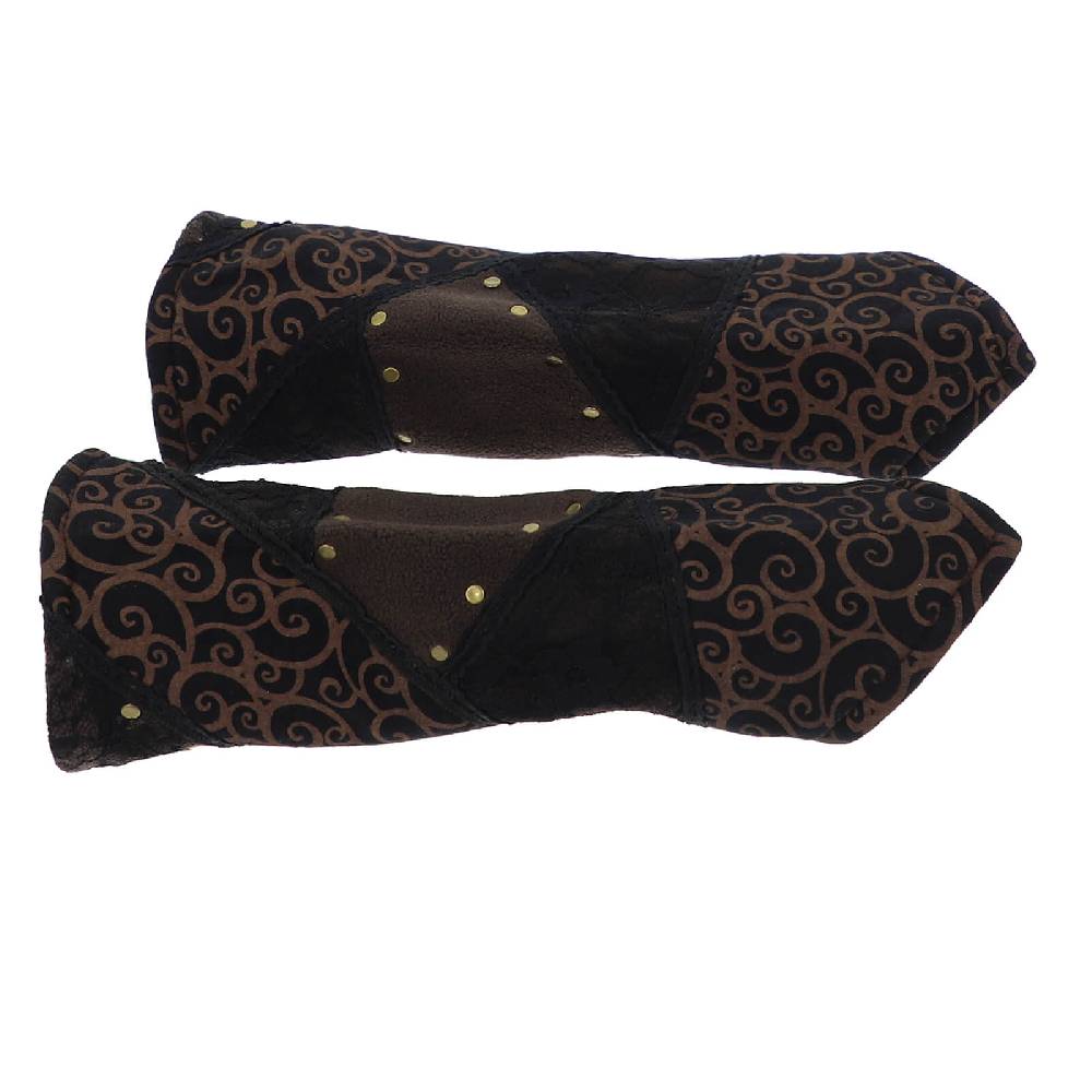 Kunst Und Magie Kunst Und Magie Damen Armstulpen Aus Fleece Stulpen Handwärmer Handschuhe Boho