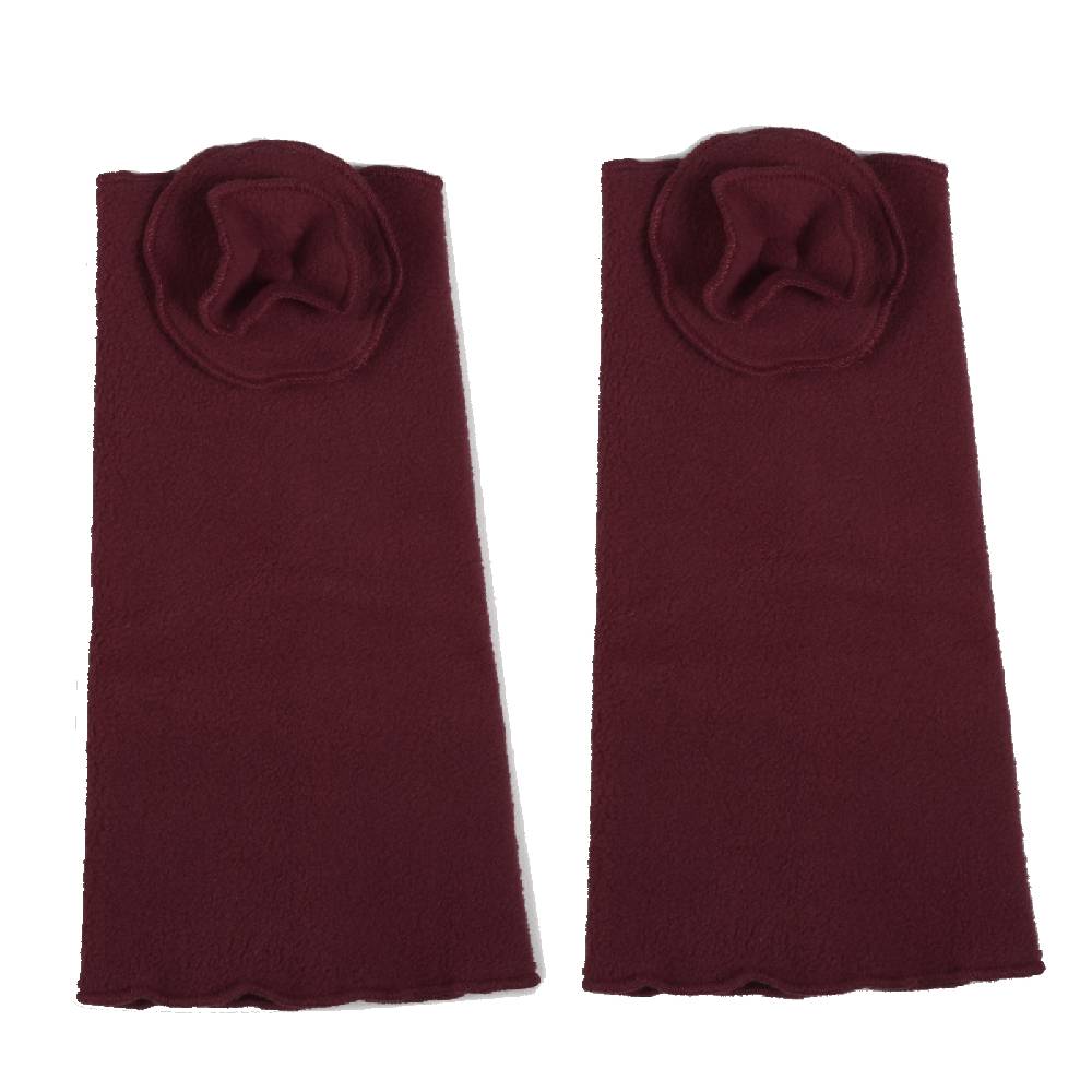 Kunst Und Magie Kunst und Magie Damen Armstulpen aus Fleece Stulpen Handwärmer Handschuhe Boho