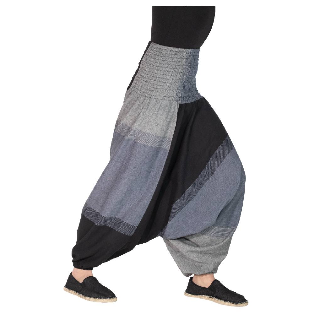 Kunst Und Magie KUNST UND MAGIE Damen Bunt One Size Boho Yoga Haremshose Freizeithose Aladinhose