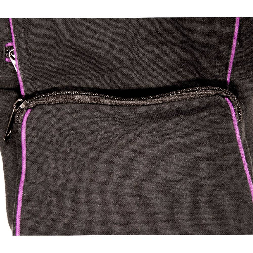 Kunst Und Magie KUNST UND MAGIE Damen Doppelte Bauchtasche Hüfttasche Mandala - Goa Gürteltasche Festivaltasche Hipbag Sidebag