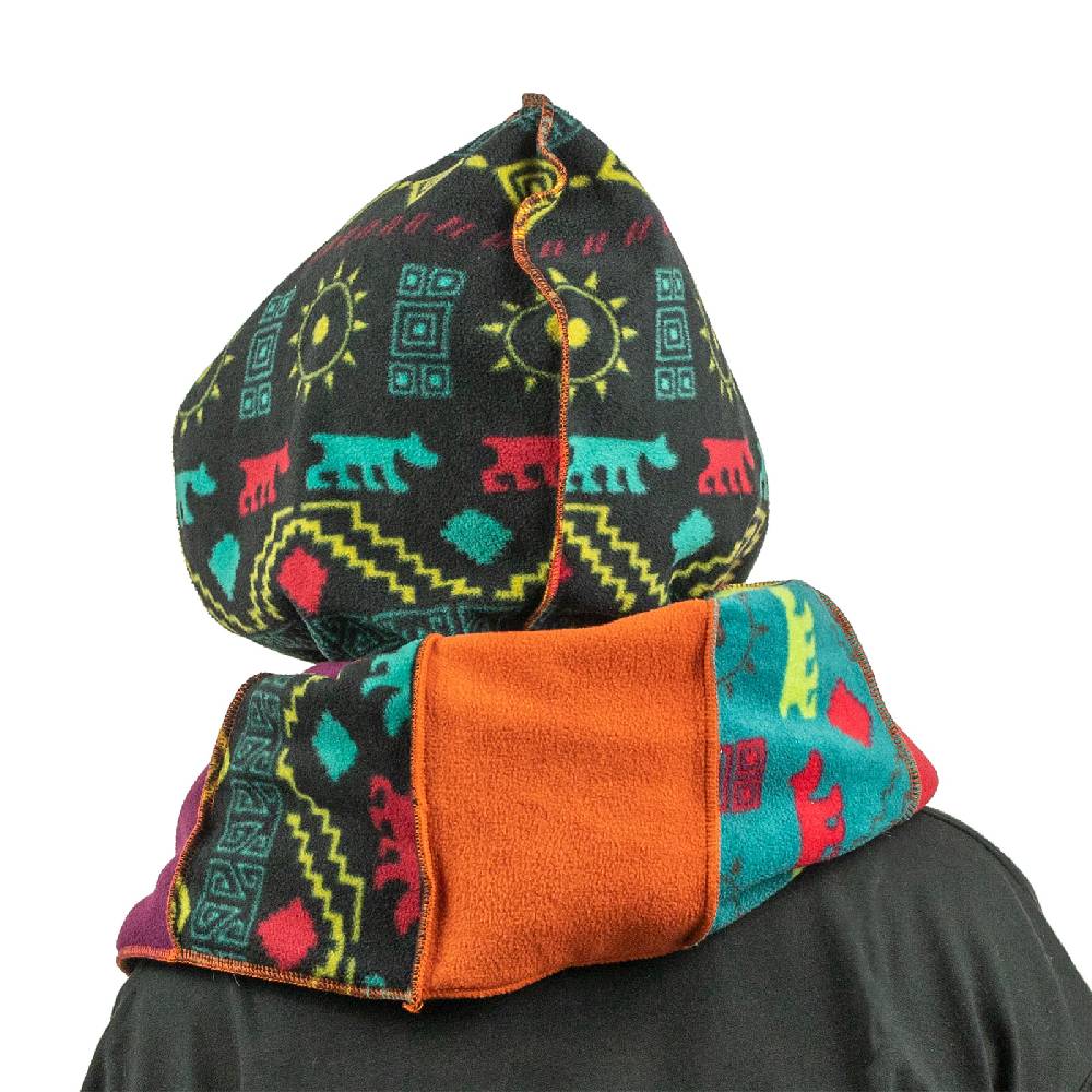 Kunst Und Magie Kunst Und Magie Damen Kapuzenschal Schal Loop Aus Fleece