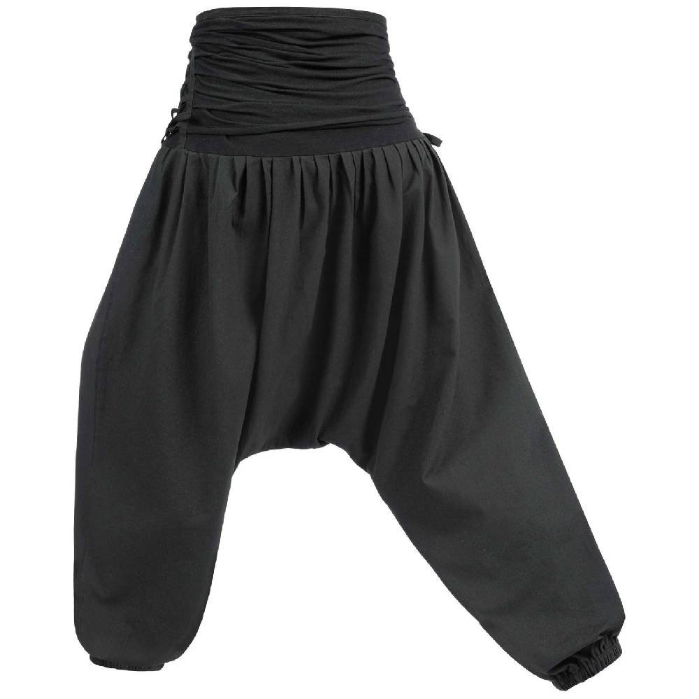 Kunst Und Magie Kunst Und Magie Damen Pluderhose Freizeit Haremshose Wellnesshose Mittelalterhose