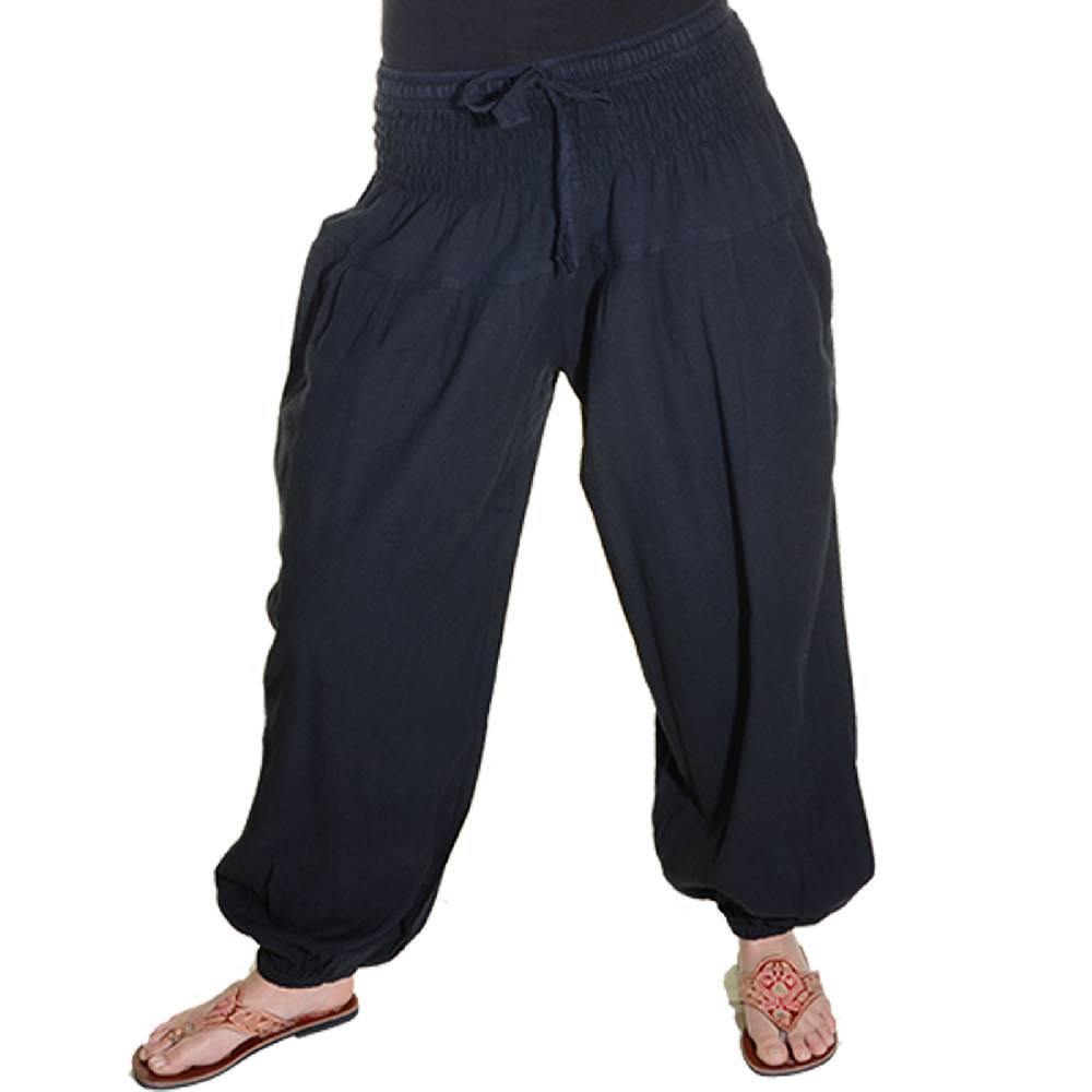 Kunst Und Magie Kunst Und Magie Damen Pluderhose Haremshose Sommerhose Hippie Goa Wellness Yoga