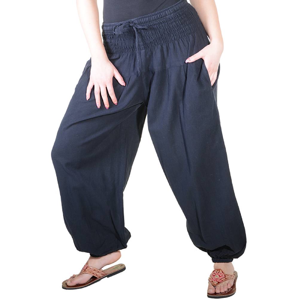 Kunst Und Magie Kunst Und Magie Damen Pluderhose Haremshose Sommerhose Hippie Goa Wellness Yoga