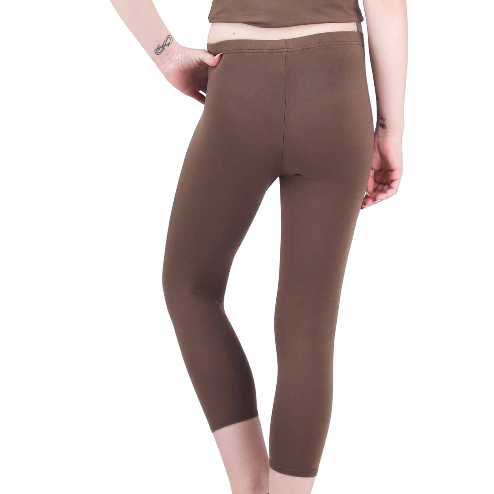 Kunst Und Magie Kunst Und Magie Damen Yoga Leggings Atmungsaktive Wellnesshose Yogahose 3/4