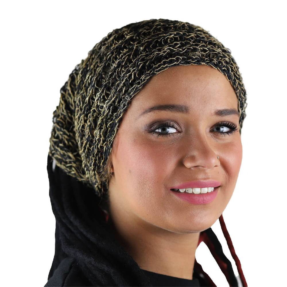 Kunst Und Magie Kunst Und Magie Dreadtube Stirnband Koftuch Mütze Aus Hanf Beanie Natur Hippie Goa Dreads