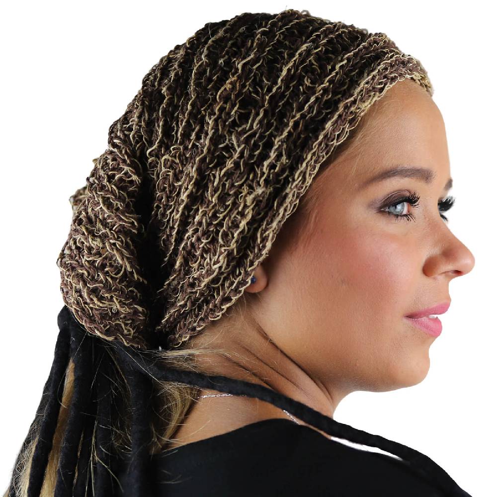 Kunst Und Magie Kunst Und Magie Dreadtube Stirnband Koftuch Mütze Aus Hanf Beanie Natur Hippie Goa Dreads